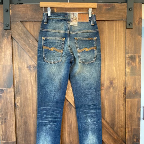 Unisex NUDIE JEANS Thin Finn Denim Pants (NWT) - Picture 2 of 4